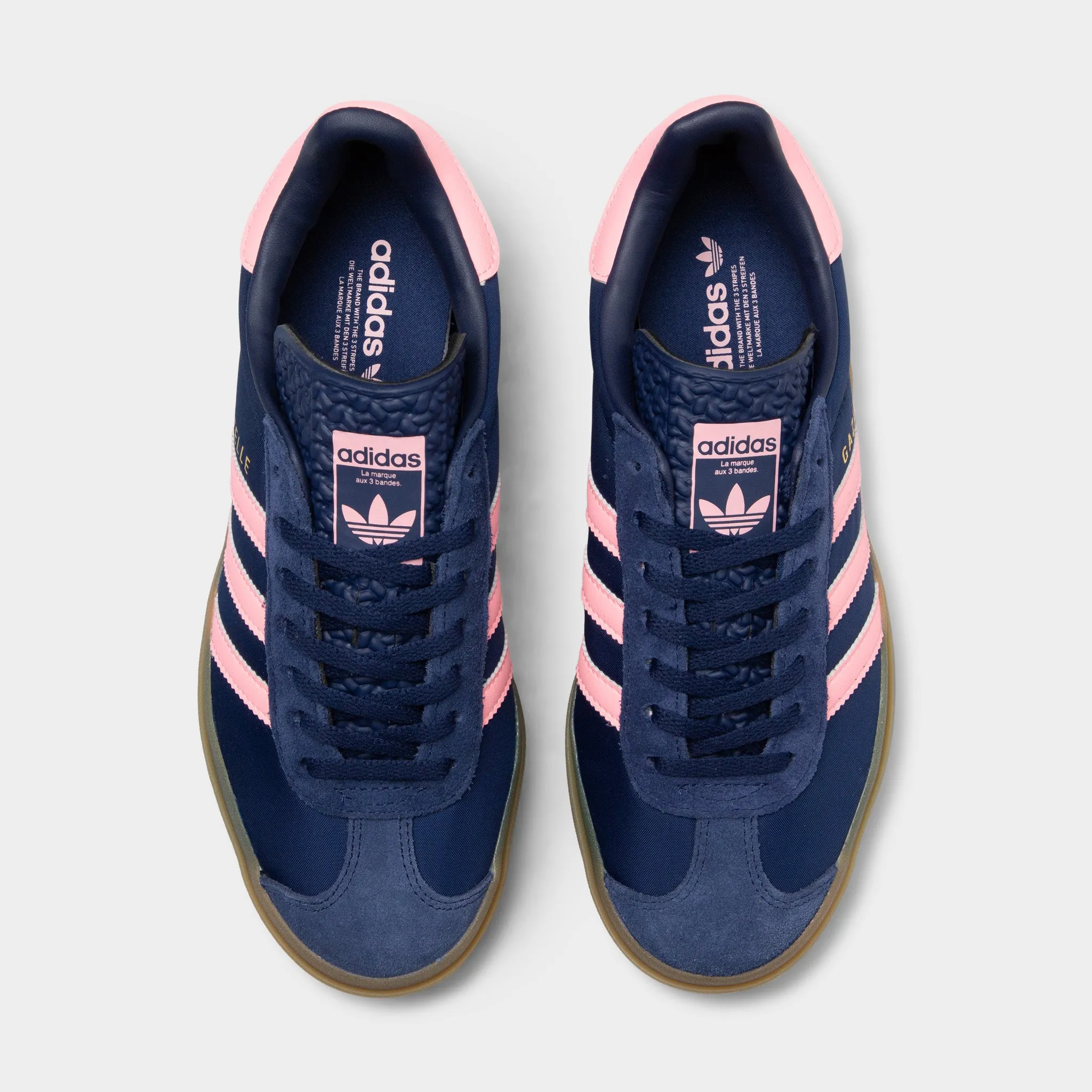 adidas Originals Women's Gazelle Bold Dark Blue / Pink