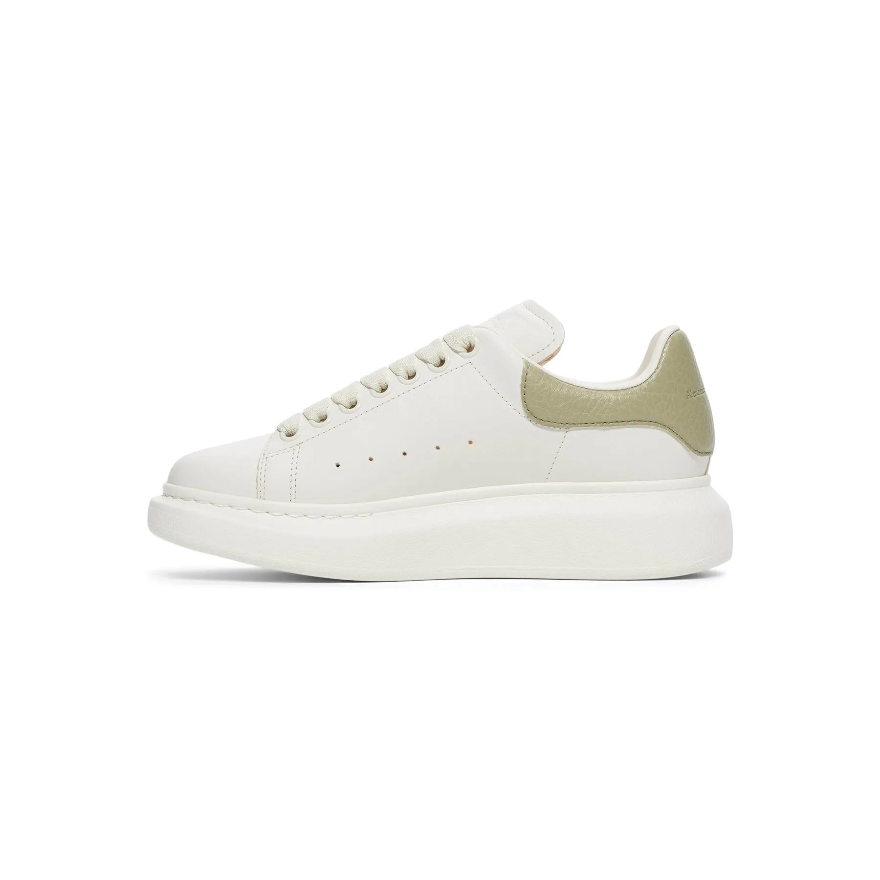 Alexander McQueen Oversized Sneaker (Off White/Green)