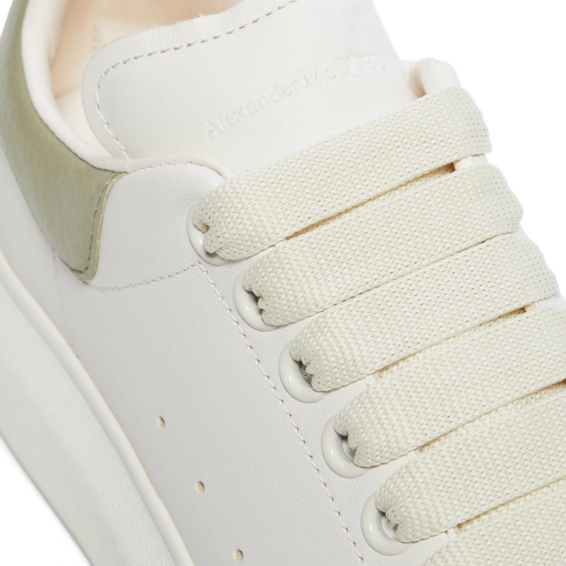 Alexander McQueen Oversized Sneaker (Off White/Green)