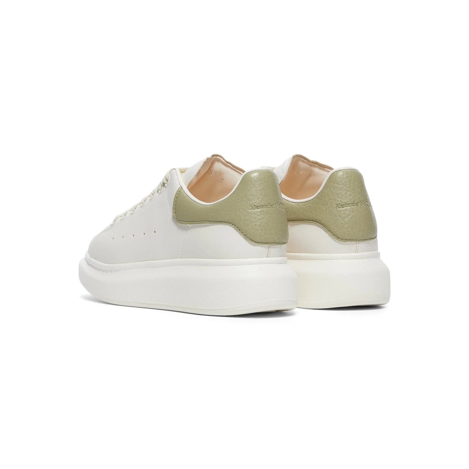 Alexander McQueen Oversized Sneaker (Off White/Green)
