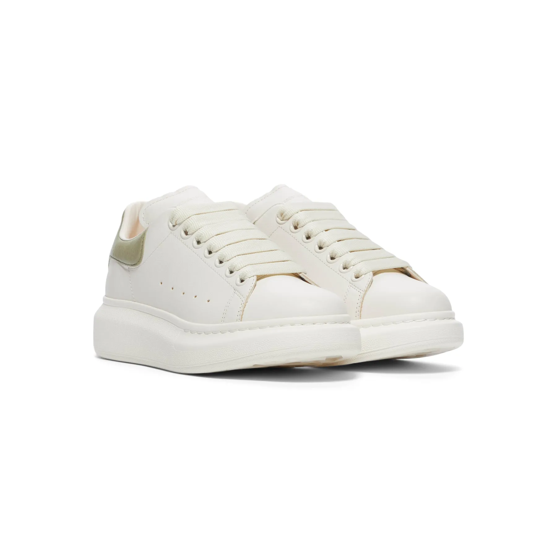 Alexander McQueen Oversized Sneaker (Off White/Green)