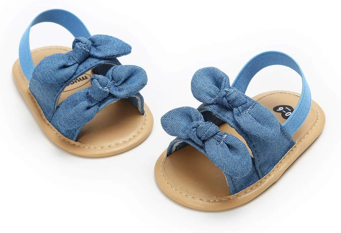 Baby Girls Sandals Summer Shoes Outdoor First Walker Toddler Girls Shoes for Summer