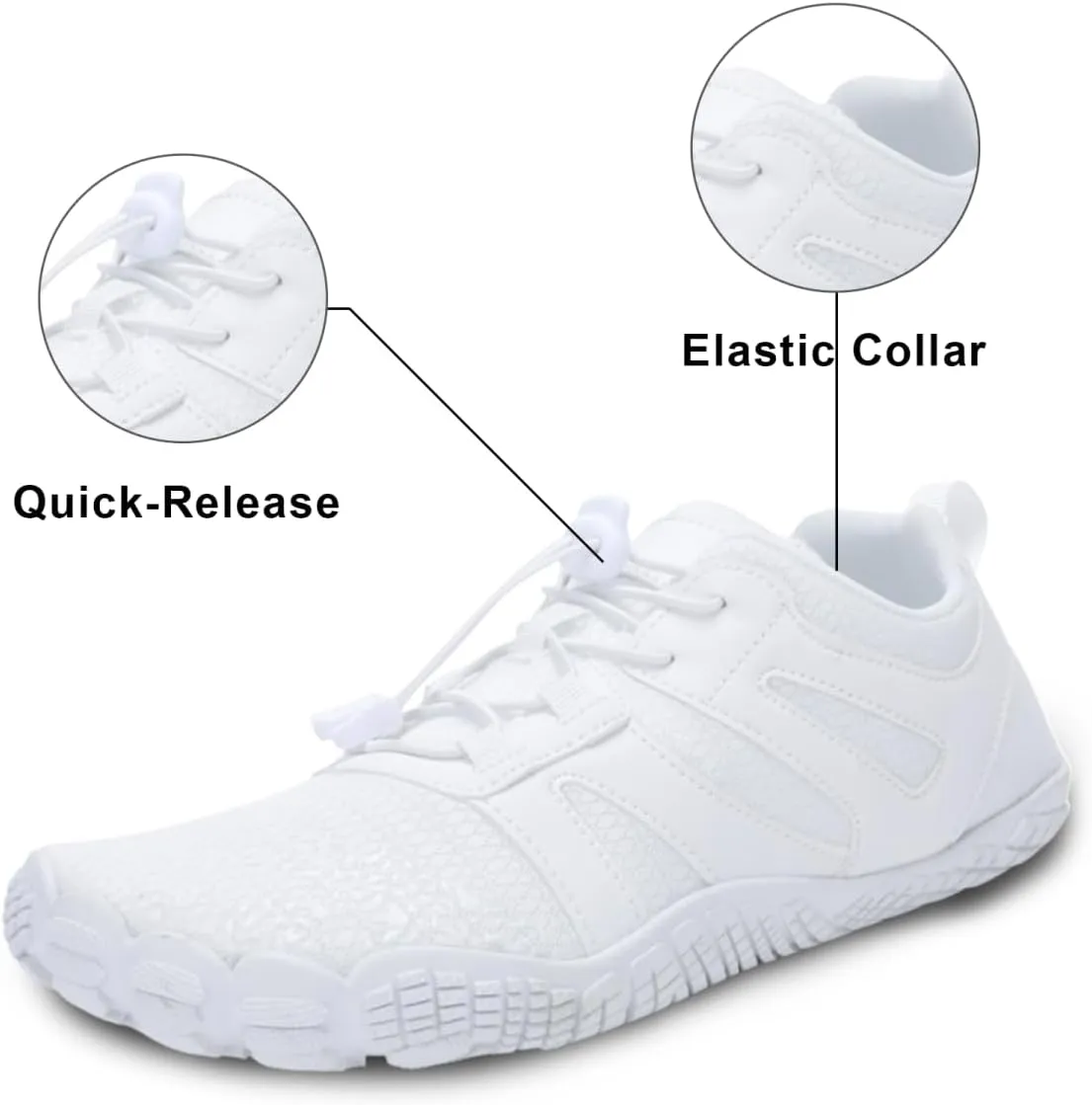 Barefoot Shoes Men Women Minimalist Wide Toe Box Zero Drop Lightweight Cross Training Shoes Trail Running Hiking Sneakers