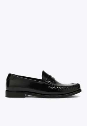 Cassandre Leather Penny Loafers