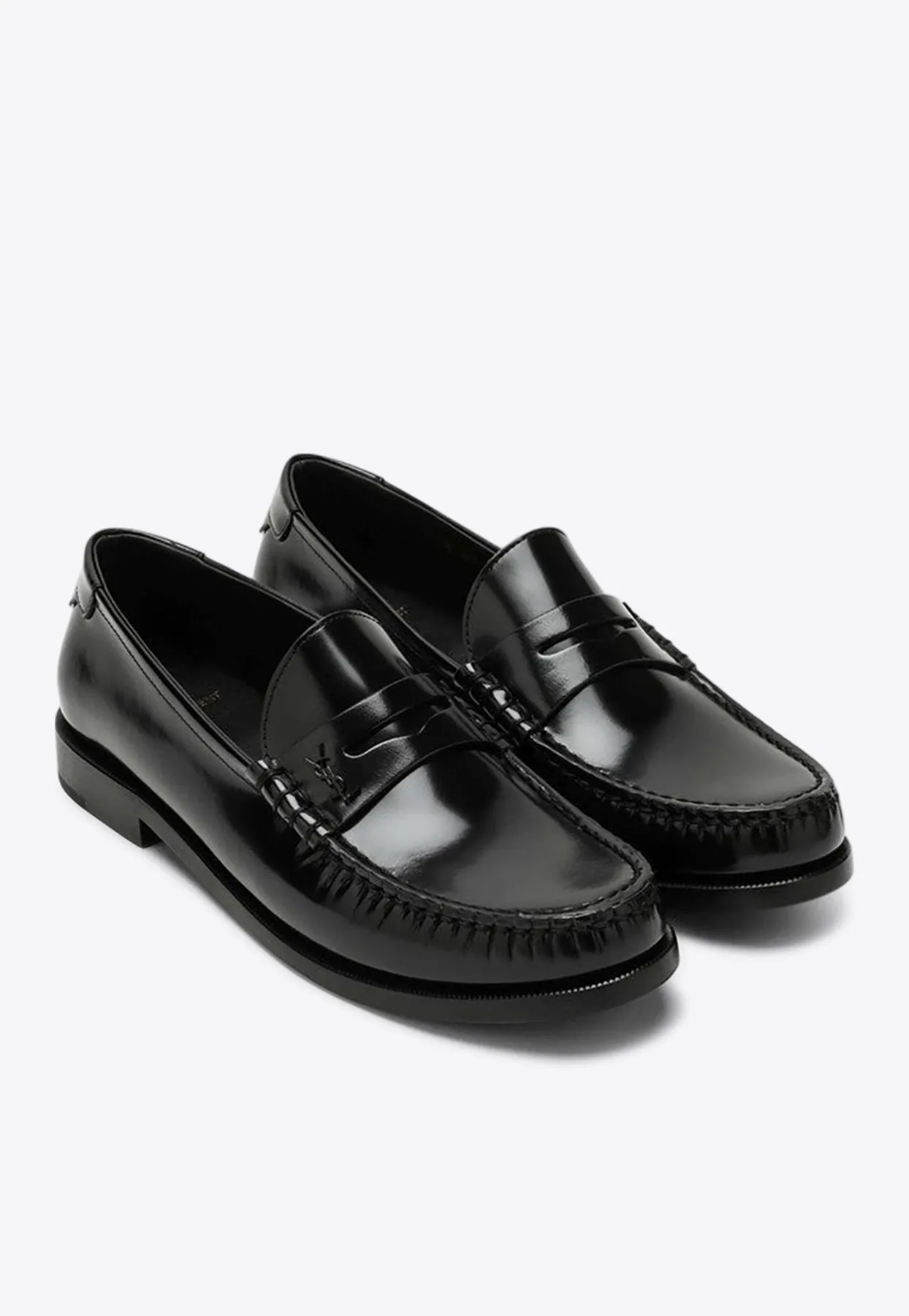 Cassandre Leather Penny Loafers