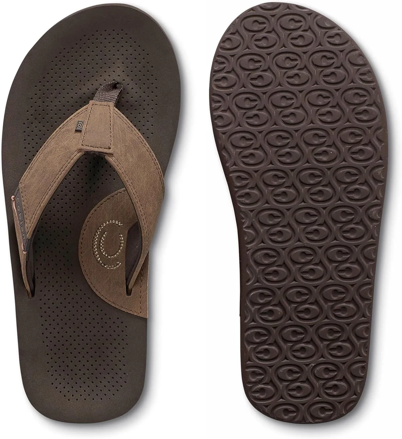 Cobian Men??s ARV 2 - Comfortable Flip Flops for Everyday Wear, Superiror Sandals with Arch Support