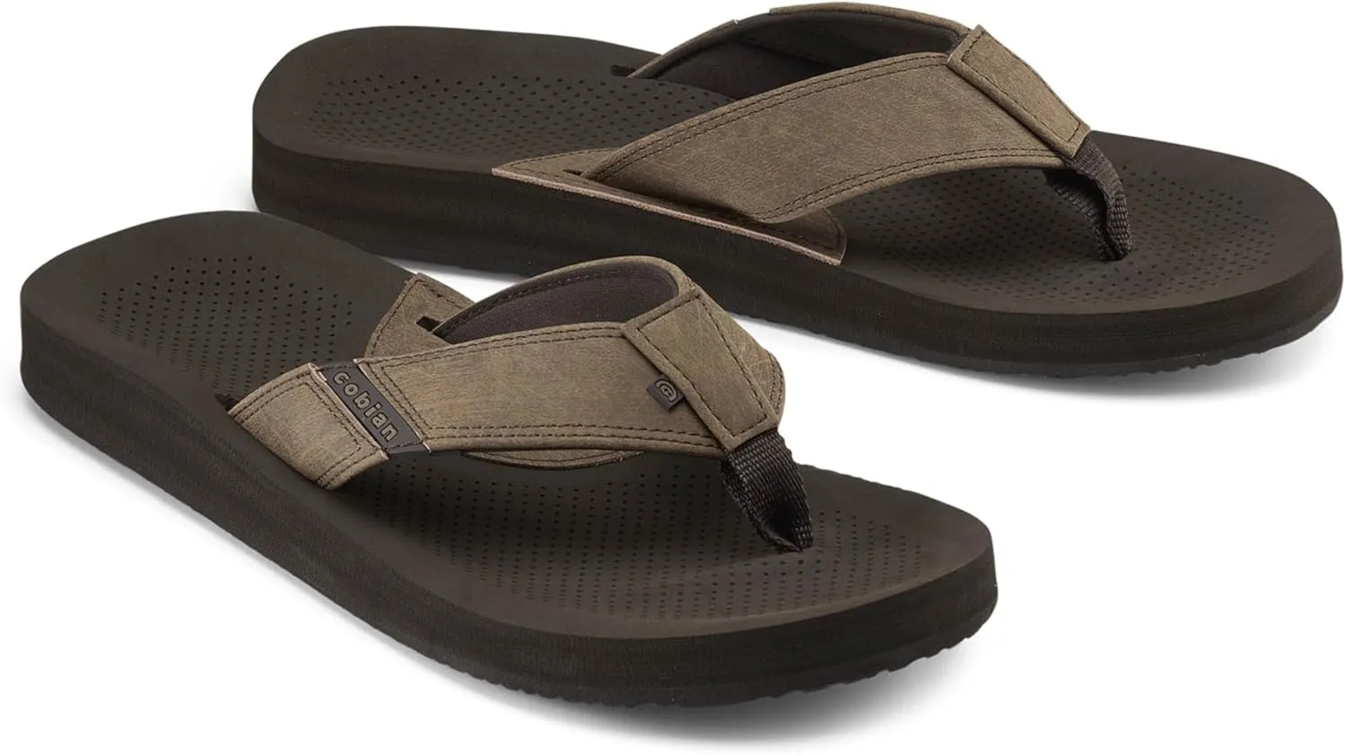 Cobian Men??s ARV 2 - Comfortable Flip Flops for Everyday Wear, Superiror Sandals with Arch Support