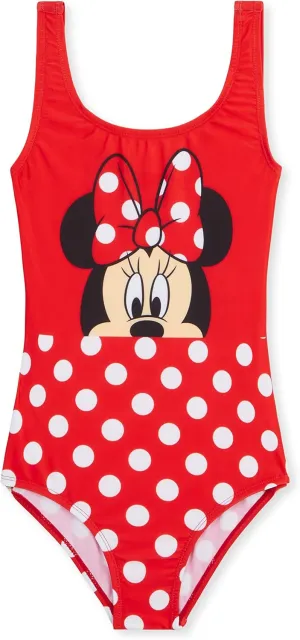 Disney Girls One Piece Swimsuit Comfortable Stretchy Swimsuit - Girls Gifts