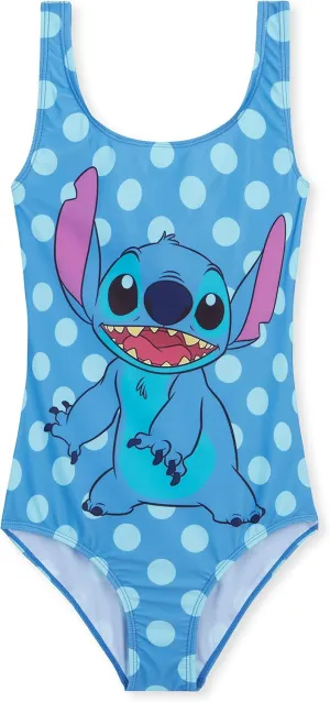 Disney Girls One Piece Swimsuit Comfortable Stretchy Swimsuit - Girls Gifts
