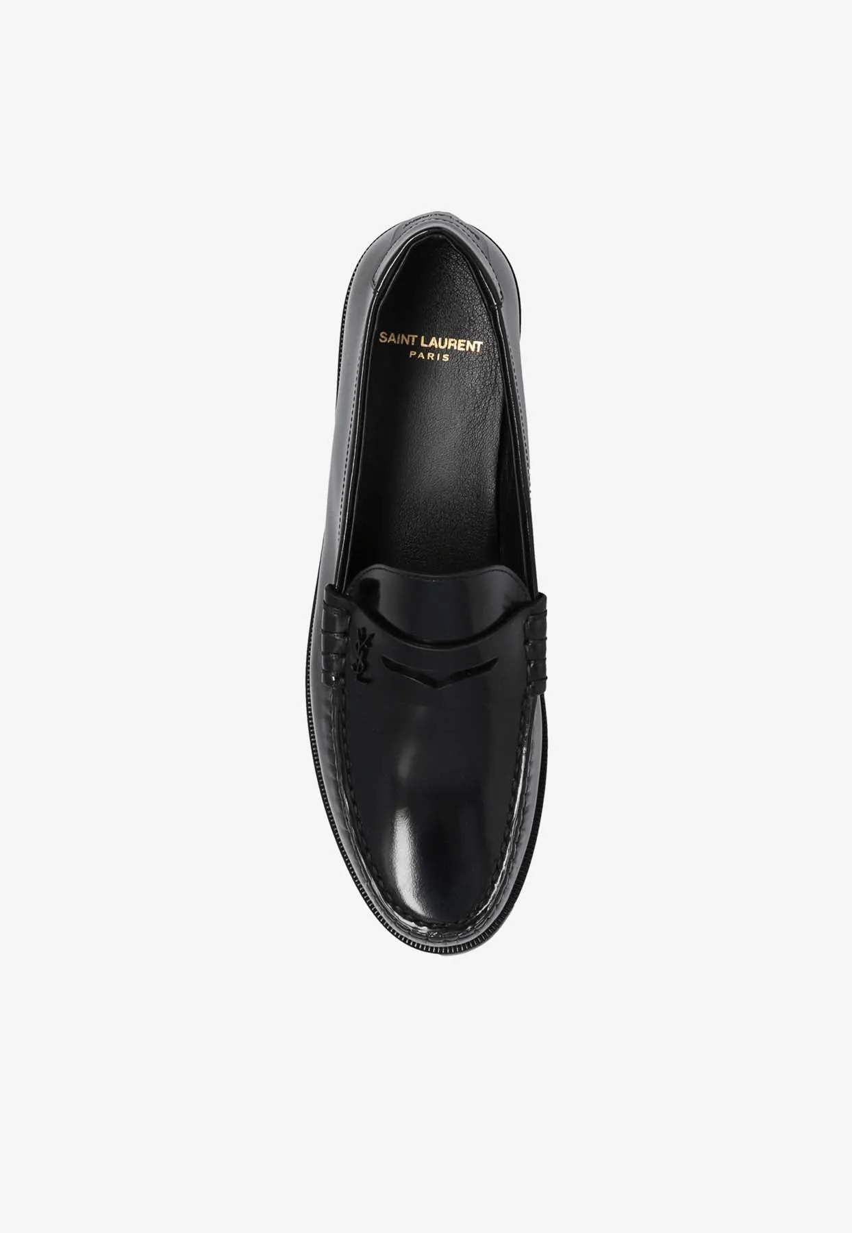 Monogram Penny Loafers in Calf Leather