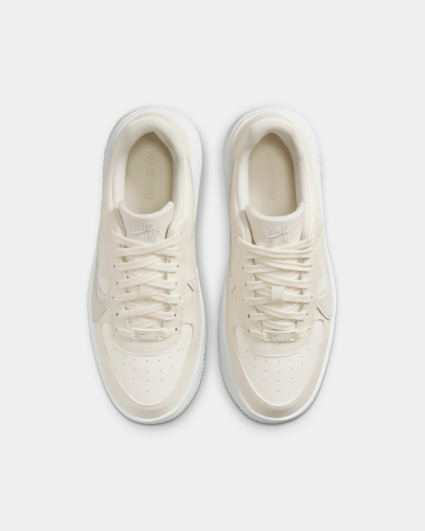 Nike Women's Air Force 1 PLT.AF.ORM Pale Ivory/Summit White