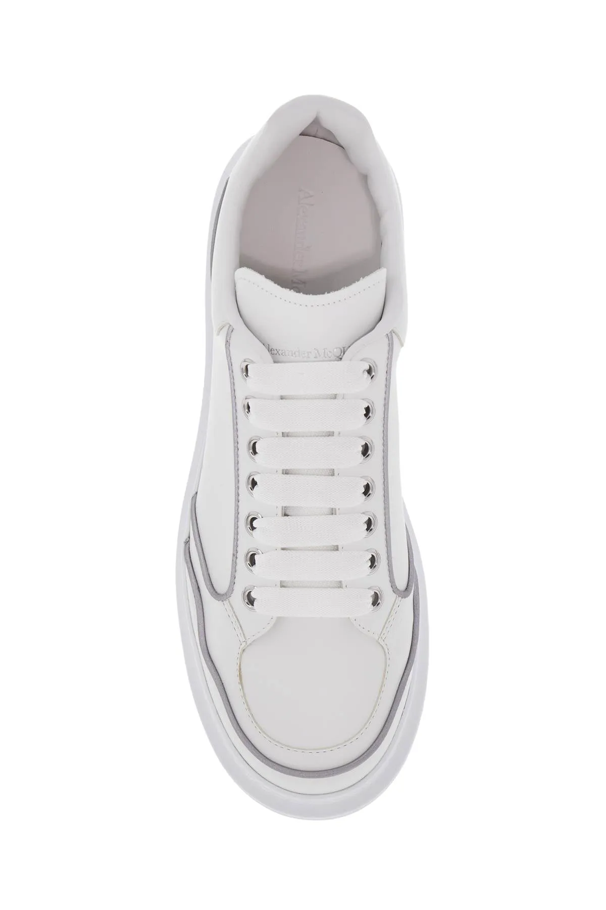 "oversized sneakers with 757710 WIFQ1 WHITE/SILVER