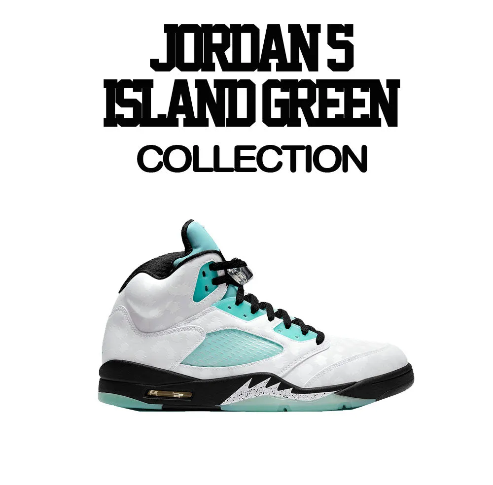 Retro 5 Island Green High Five Shirt