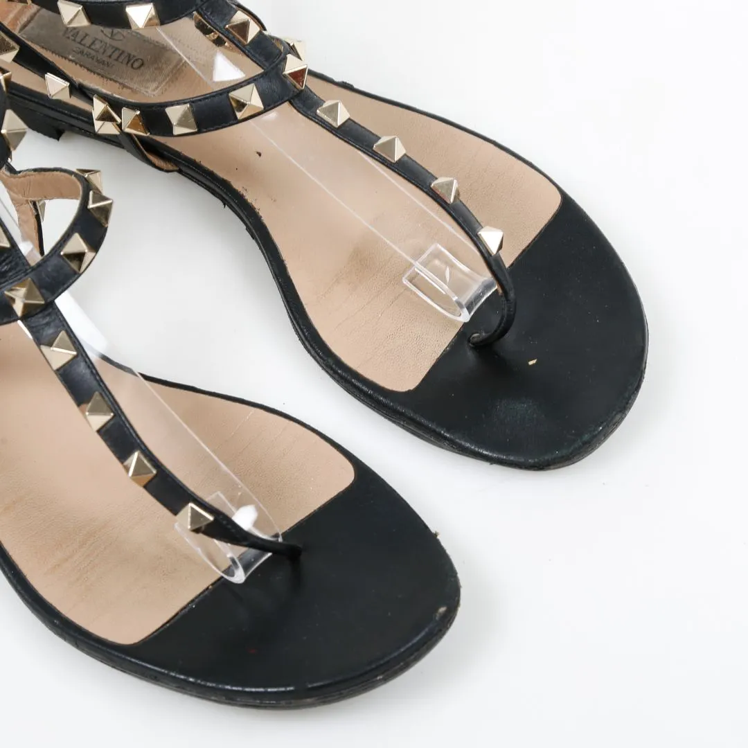 Valentino Rockstud Caged Flats Size 39.5