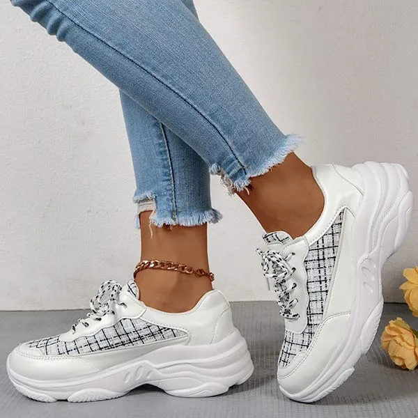 Women's Thick Sole Sneakers 87481926C