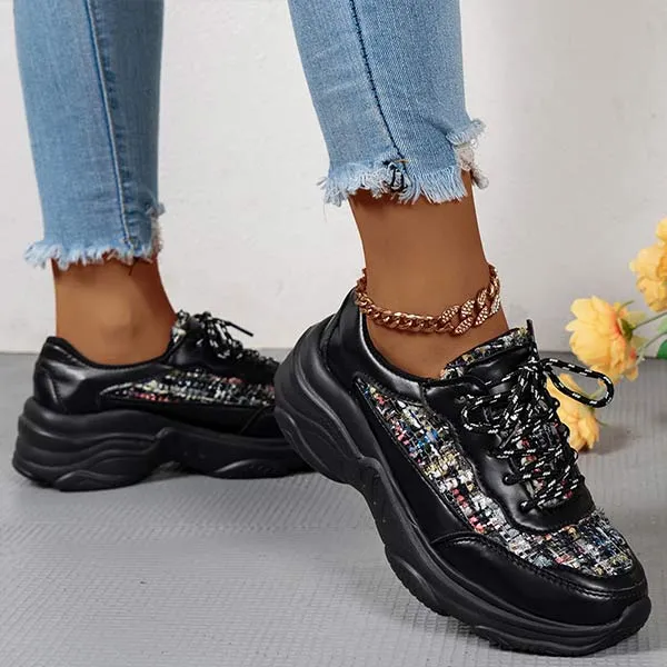 Women's Thick Sole Sneakers 87481926C