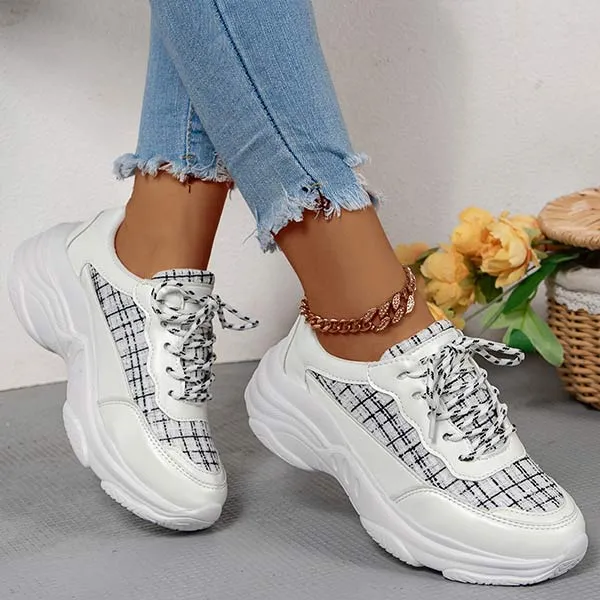 Women's Thick Sole Sneakers 87481926C