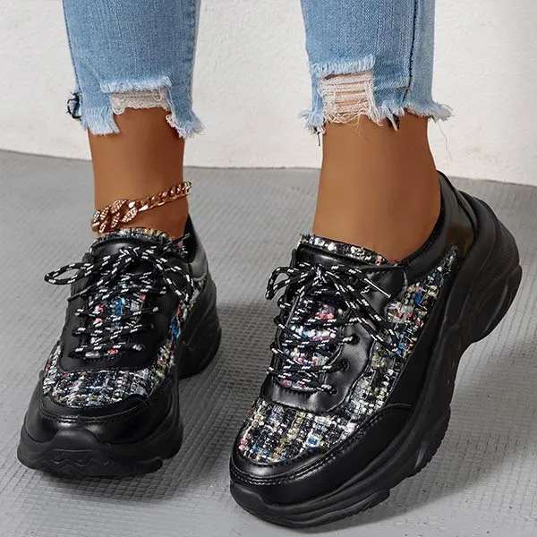 Women's Thick Sole Sneakers 87481926C