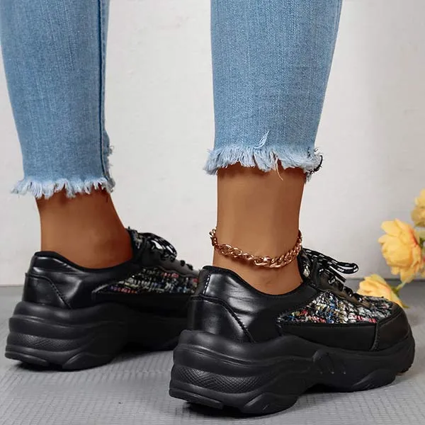 Women's Thick Sole Sneakers 87481926C