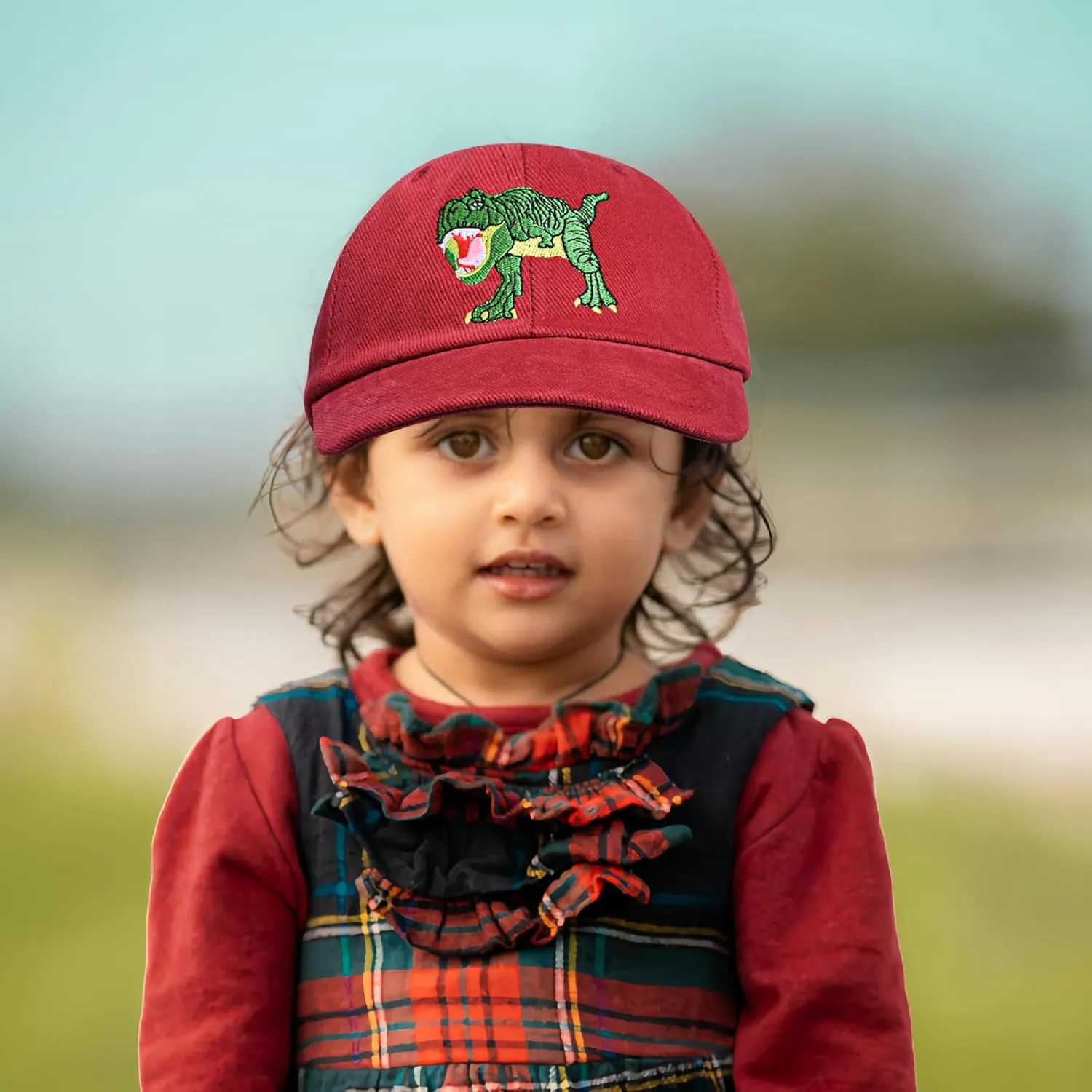 ZGDG Kids Boys Girls Baseball Cap Toddler Embroidery Car Trucker Hat Adjustable Washed Vintage Sun Fishing Hat for 3-8 Years